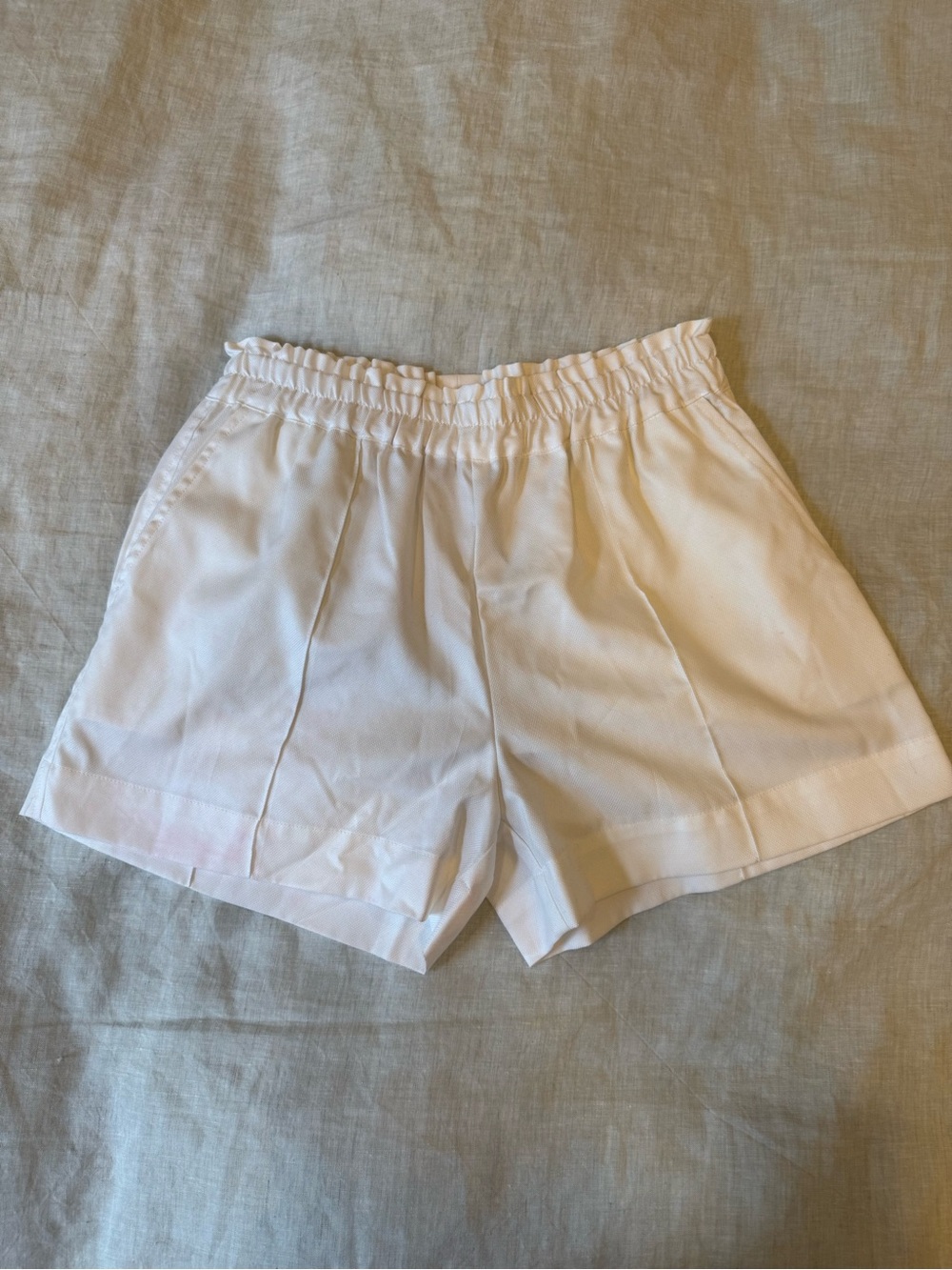 *NWT* Structured White Shorts